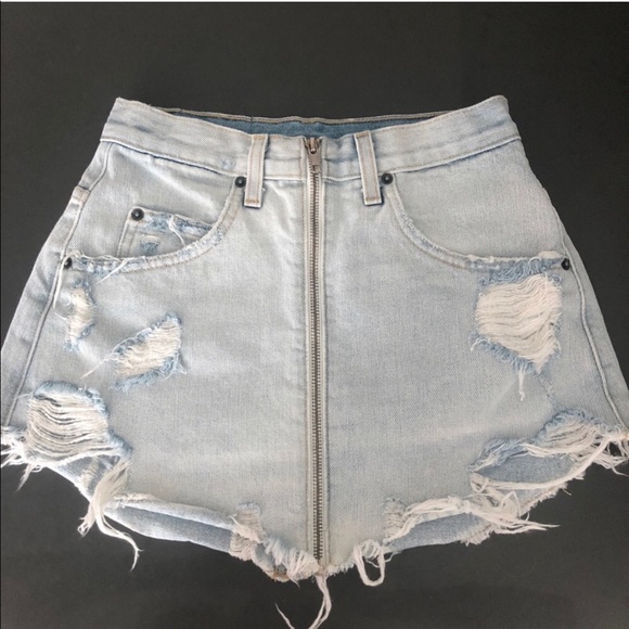 Carmar Dresses & Skirts - FINAL PRICE Carmar denim zip front skirt